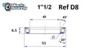 Headset Bearing - 40 X 51 X 6.5 MM | 36°/45°