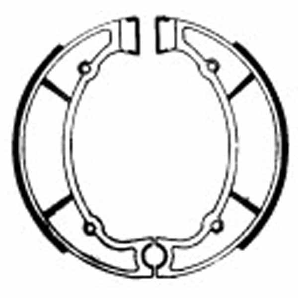 FSB769 Brake Shoe Set / 512 / VB227