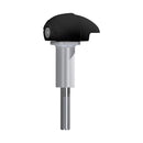 Bullet Frame Slider Left Side Street Black For Suzuki GSXR 1000 2017-Current