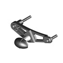 Bullet Frame Slider Left Side Street Black For Triumph Daytona 675 R 2011-12