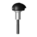 Bullet Frame Slider Right Side Race Black For Kawasaki ZX6-R 2009-2012