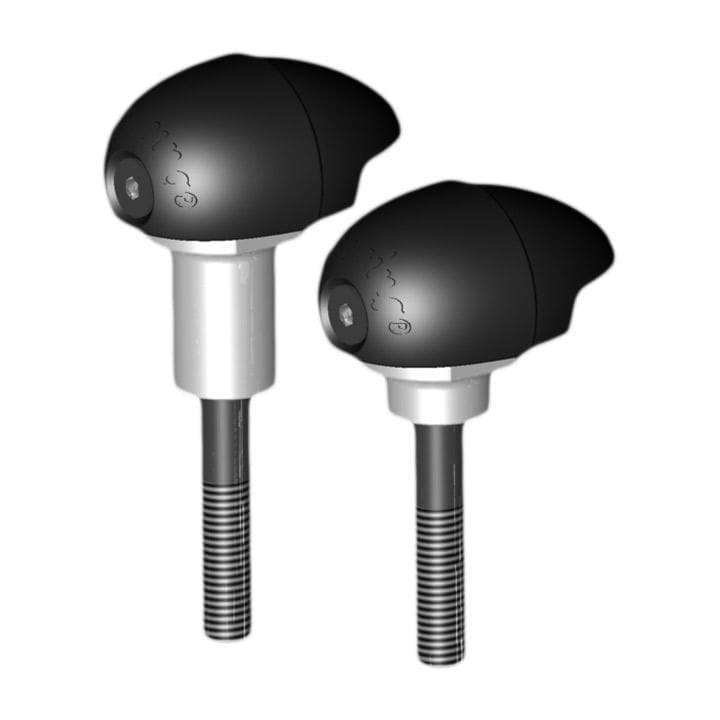 Bullet Frame Slider Set Race Black For Honda CBR 1000 RR 2008-2016