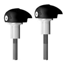 Bullet Frame Slider Set Street Black For Suzuki GSX-S 1000 2015-Current