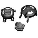Engine Cover Alternator Cover Set Black For Triumph Daytona 675 2006-2010