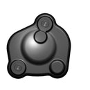 Engine Cover Crank Cover Black For Yamaha FZ1 Fazer 2009-2015