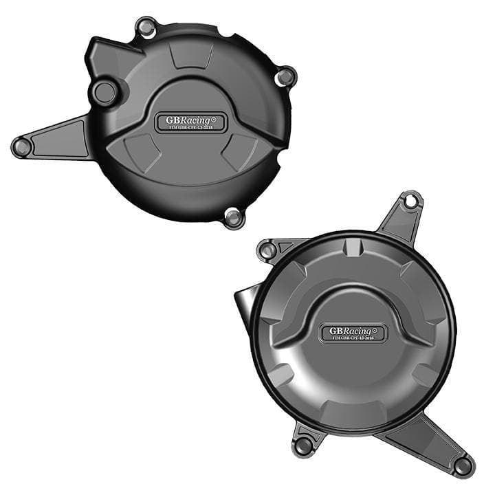 Engine Cover Set Black For Ducati 899 Panigale 2014-2015