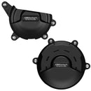 Engine Cover Set Black For Ducati Panigale V4 S 2018-2024