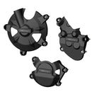 Engine Cover Set Black For Kawasaki ZX10-R 2008-2010