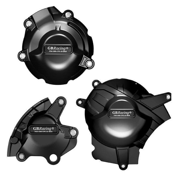 Engine Cover Set Black For Suzuki GSXR 1000 2017-Current