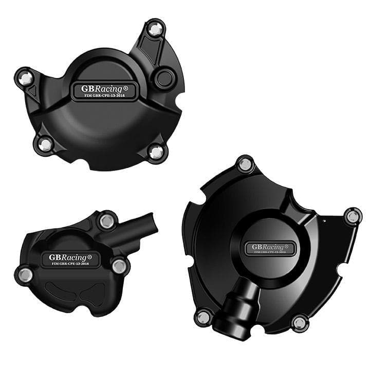 Engine Cover Set Black For Yamaha MT-10 2016-Current