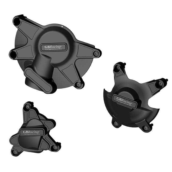 Engine Cover Set Black For Yamaha YZF-R1 2009-2014