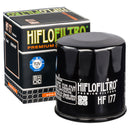 Hiflofiltro HF177 Oil Filter Gloss Black
