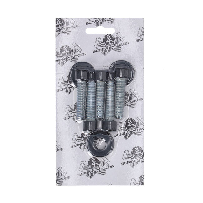 Bolt Kit Pulley For Softail Gloss Black
