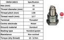 NGK C8HSA 6821 Plugs - Box Of 10 - FREE UK Delivery, FREE 365 Day Returns | Moto Superstore