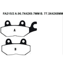 EBC FA215/2HH Sintered Rear Left Brake Pads