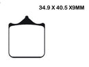 EBC EPFA604/4HH Extreme Pro Sintered Front Left Brake Pads - 34.9 x 40.5 x 9mm