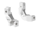 Passenger Footpeg Relocation Kit Silver For Moto Guzzi V100 Mandello S 2023>2024