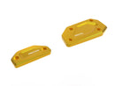 Brake and Clutch Fluid Caps Gold For BMW R 1300 GS / R 1300 GS Adventure