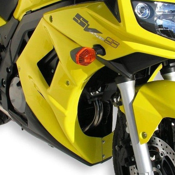 Fairing Lowers For Lemon Yellow (Pearl Orpiment Yellow YU9) For Suzuki SV 650 S 2004-2004