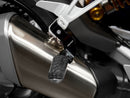 Passenger Footpeg Relocation Kit Black For Moto Guzzi V100 Mandello S 2023>2024