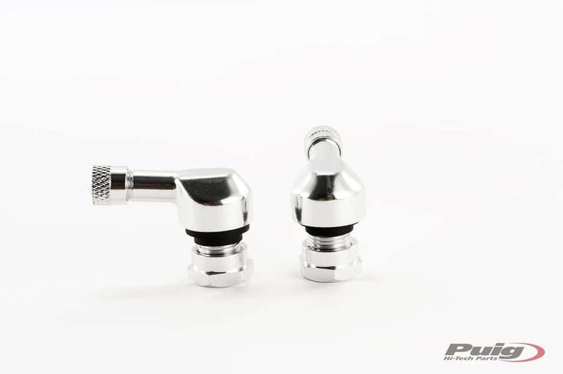 8.3mm Race Valve Caps For Anodized Aluminium Silver