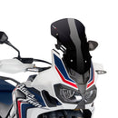 Adjustable Racing Screen Black (Opaque) For Honda CRF 1000 L Africa Twin 2016-2019