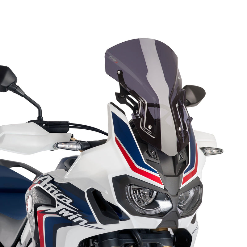 Adjustable Racing Screen Dark Smoke For Honda CRF 1000 L Africa Twin 2016-2019