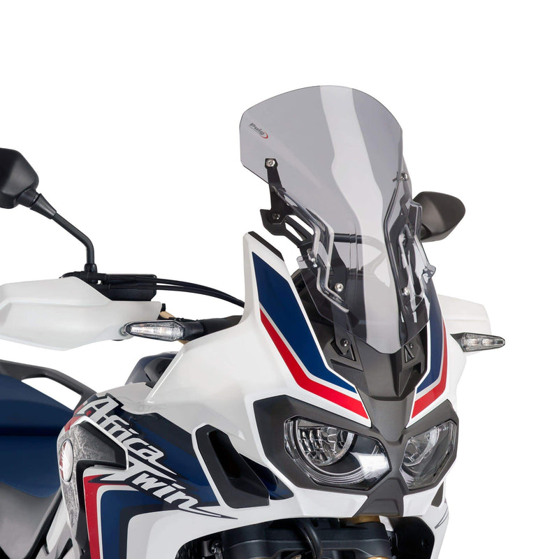 Adjustable Racing Screen Light Smoke For Honda CRF 1000 L Africa Twin 2016-2019