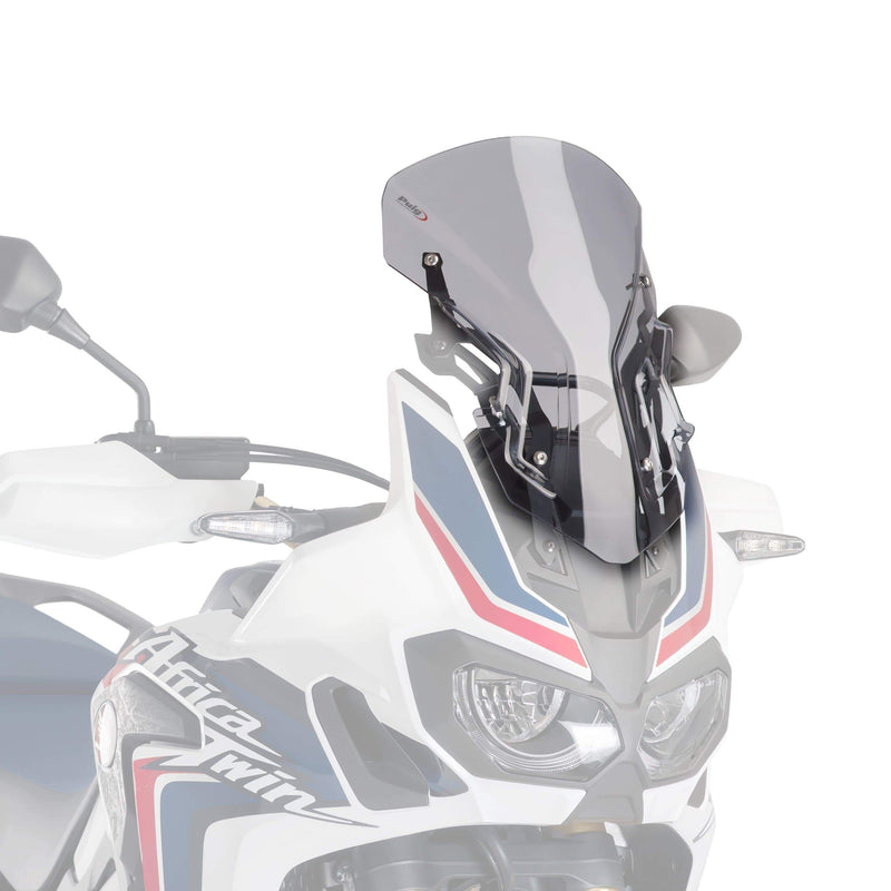 Adjustable Racing Screen Light Smoke For Honda CRF 1000 L Africa Twin 2016-2019