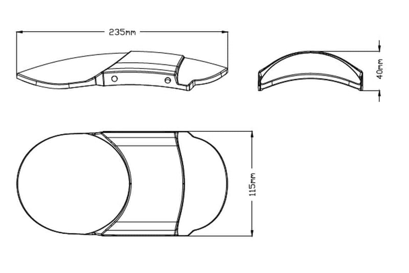 Aluminium Front Guard Black For Honda CMX 300 Rebel 2017-Current