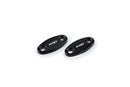 Aluminium Mirror Caps Black For Honda CBR 500 R 2019-Current
