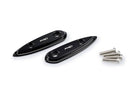 Aluminium Mirror Caps Black For Yamaha YZF-R3 2015-Current