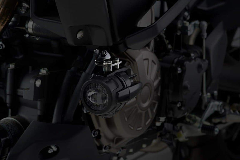 Auxiliary Light Supports Black For Yamaha XT 1200 Z Super Tenere 2018-Current