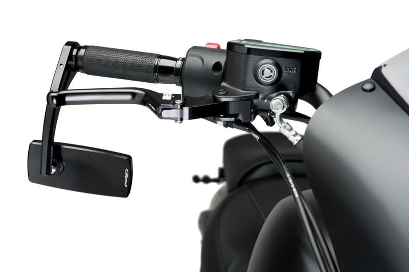 Bar End Mirror Look Black