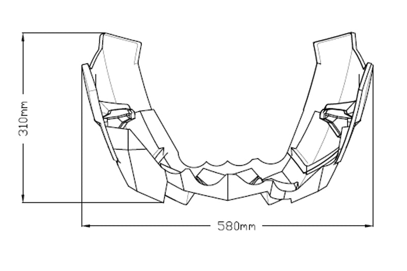 Belly Pan Carbon Look For Honda CB 1000 R 2018-Current
