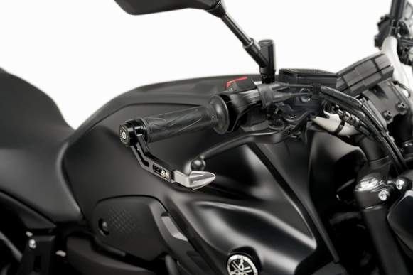 Brake Lever Protector Silver For Yamaha MT-09 2021-2023
