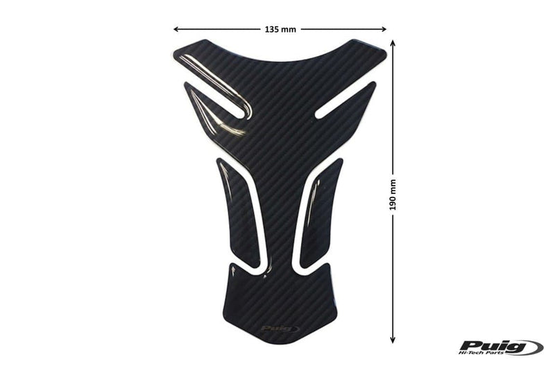 Drei Tank Pad Carbon Look