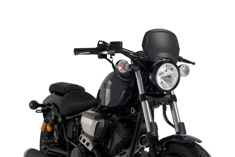 Fly Screen (ABS) For Matte Black For Yamaha XV 950 / R 2014-Current
