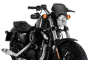 Fly Screen For (Aluminium) Matte Black For Harley Davidson Sportster Forty-Eight 48 (XL1200X) 2017-2020