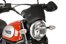 Fly Screen Carbon Look For Ducati Scrambler Cafe Racer 2015-Current
