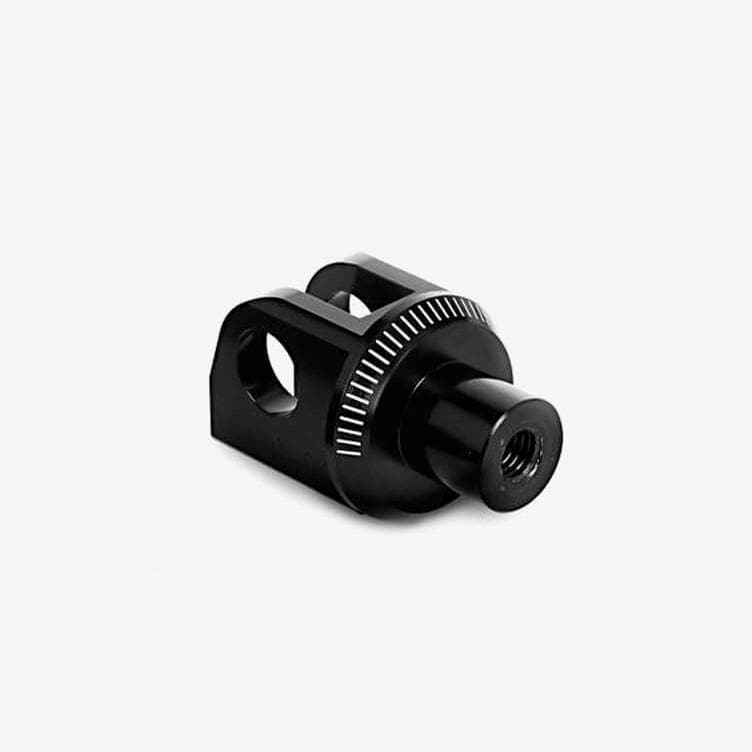 Footpeg Adaptors Rider Black Anodised Aluminium For Yamaha XSR 125 2021-Current