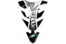 Future Kawasaki Tank Pad Silver
