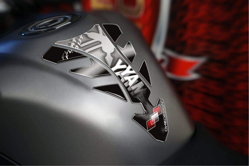 Future Yamaha Tank Pad Silver