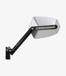 GTI Mirror Left Black / Aluminium