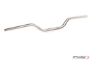 Handlebar 22mm Conical 20mm Rise Silver