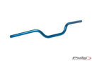 Handlebar 22mm Cylindrical 76mm Rise Blue
