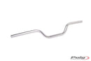 Handlebar 22mm Cylindrical 76mm Rise Silver