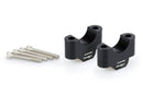 Handlebar Risers - 30mm Rise Black |