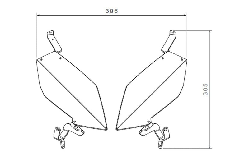 Headlight Guard Clear For BMW F900 XR 2020-Current