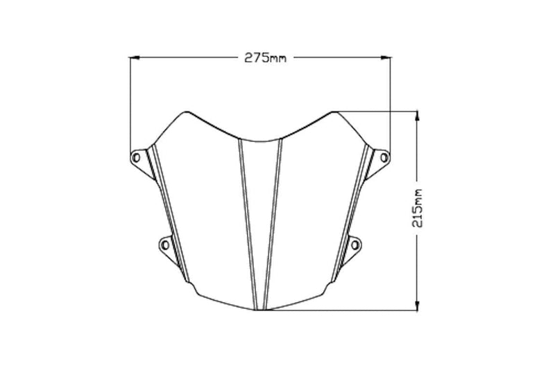 Headlight Guard Clear For Yamaha Tenere 700 2019-Current